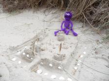 Knut in seiner Burg.