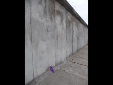 War ziemlich hoch, diese Mauer...