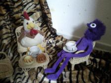 Tee Klatsch mit Trudl (müsst ihr schon von meinen vorherigen Bilden kennen)!!!!!!