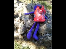 Der Rucksack ist so schwer