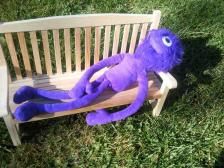 Knut macht ein nickerchen