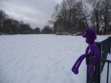 Niemand zu sehen. Wir genießen die Ruhe.