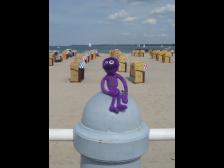 Endlich am Strand.