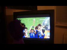 Japan ist Weltmeister! Knut gratuliert den Damen in den hübschen blauen Trikots!