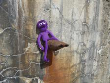 Endlich etwas Windstille.