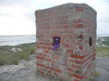 Die höchste Düne weit und breit. Mit Schornstein!