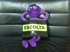 Leibwächter Knut bei der Arbeit