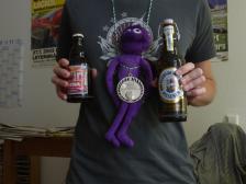 der "Tipper der Woche"-Sieger 2010/2011, mit Preis :-)