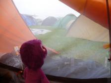 Gut dass wir schon Mittwoch morgen da waren und noch einen guten Platz bekommen haben.