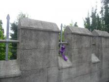 Eine gute Aussicht hat man von hier oben.