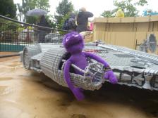 Yeah, ein Millennium Falcon in Knut-Größe!