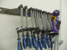 Schraubzwingen kann man nie genug haben...