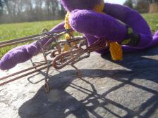 Die Luftschraube (umgangssprachlich auch Propeller genannt) lässt sich drehen.