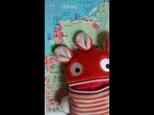 Genau, es geht nach Laboe. Biff ist schon etwas aufgeregt.