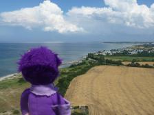 Blick vom Ehrenmal Richtung Nordost / Stein.