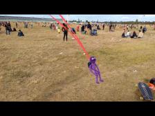 Pilot Knut ist leider etwas zu schwer! Wie peinlich!