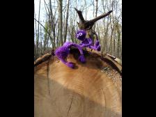 Jahresringe zählen macht Spaß! Etwas weiter runter Minnie!