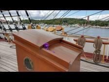 Ich brauch' eine kurze Pause... hoffentlich findet mich hier niemand!