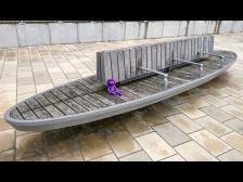 Diese Bank hat 20.000 Euro gekostet! Knerten ist nur mäßig begeistert...