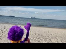 Endlich am Wasser! Halloho!