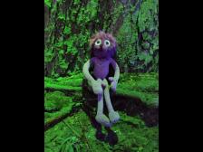 Knerten hat zu viel getrunken... oder liegt es nur am grünen Licht?