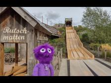 Die Rutsche ist aber auch gar nicht schlecht!