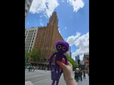 Das schönste Gebäude der Stadt - Manchester Unity Building. Hat Läden, Schokoladen-Boutique und Zahnärzte drinnen.