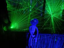 Knutine dachte, sie ist auf einer Rave Party